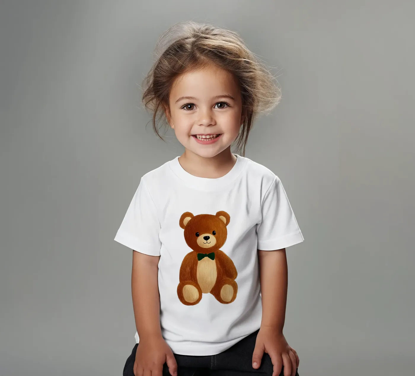 orsacchiotto t-shirt bambini da Curious Canvas