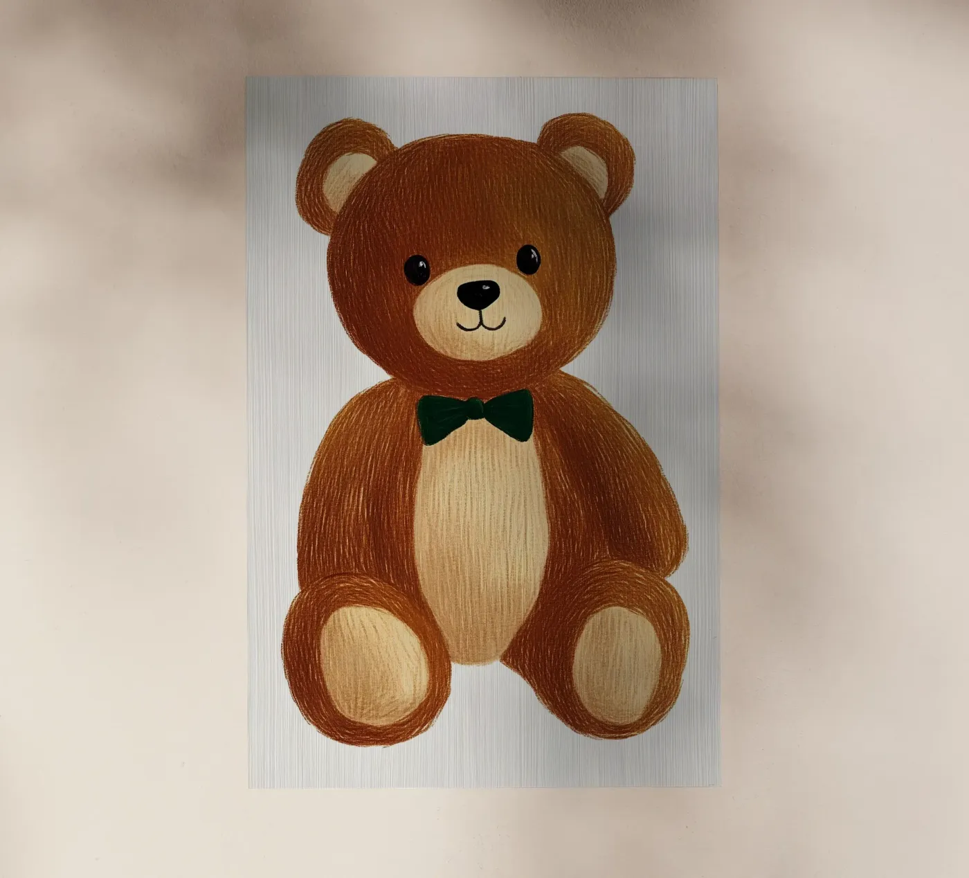 teddy bear pellicola backlit da Curious Canvas
