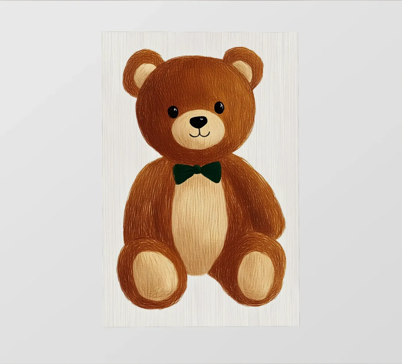 teddy bear pellicola backlit da Curious Canvas