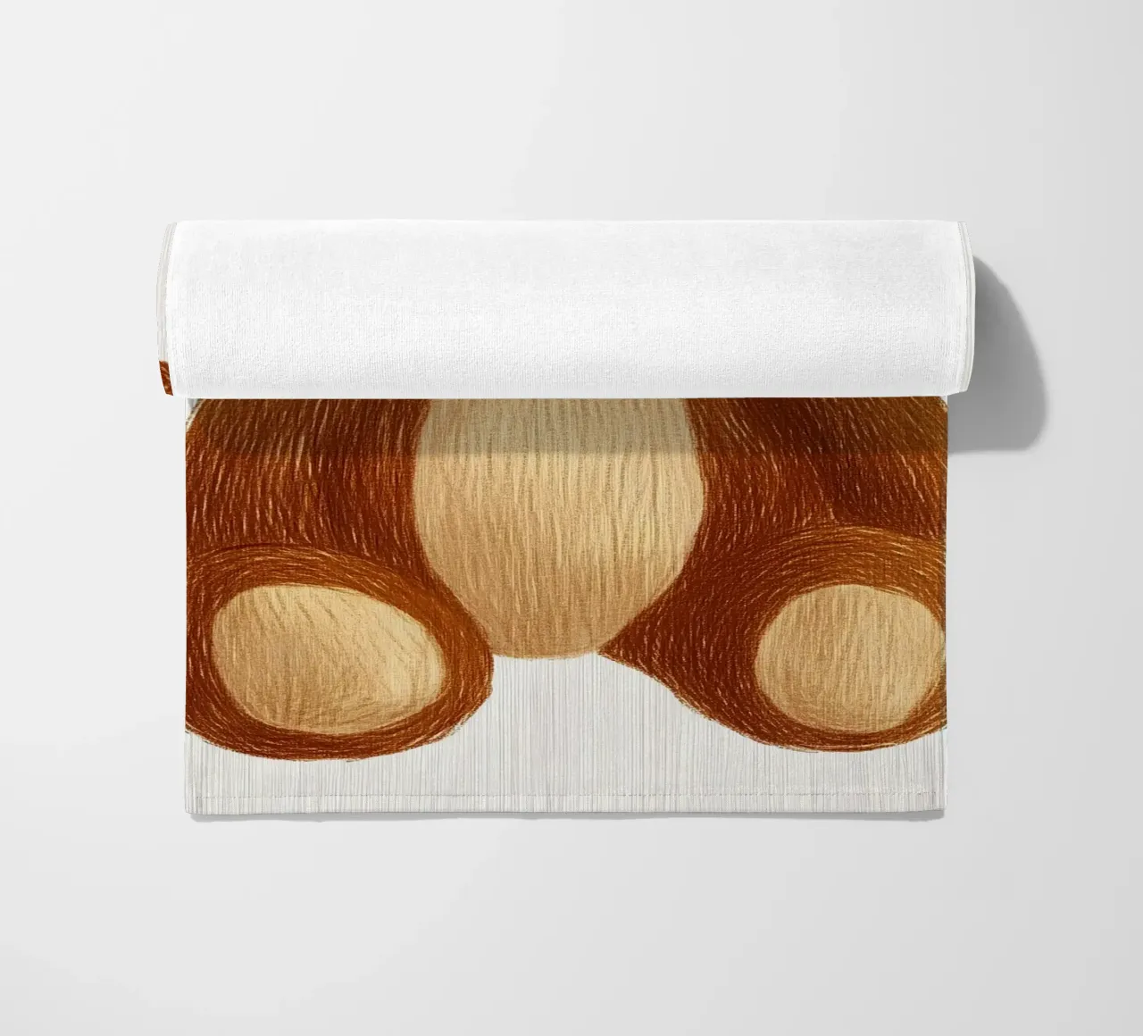 teddy bear telo mare da Curious Canvas