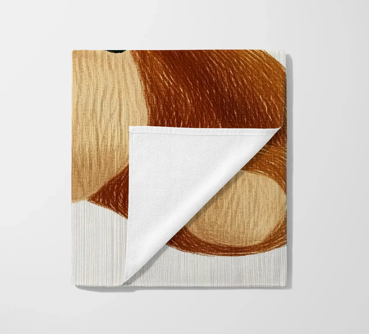 orsacchiotto telo mare da Curious Canvas