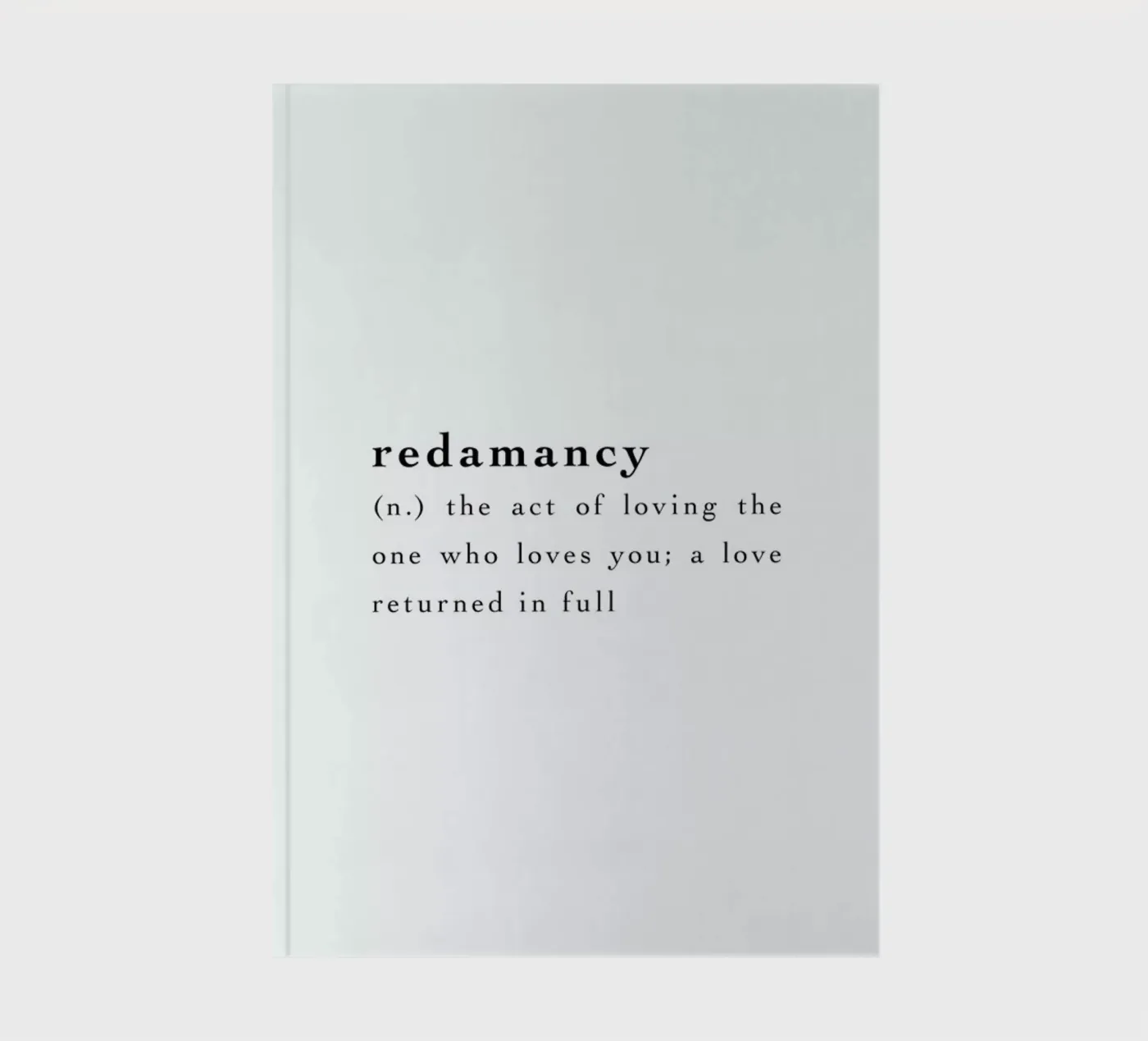 Redamancy notebook by Studio One