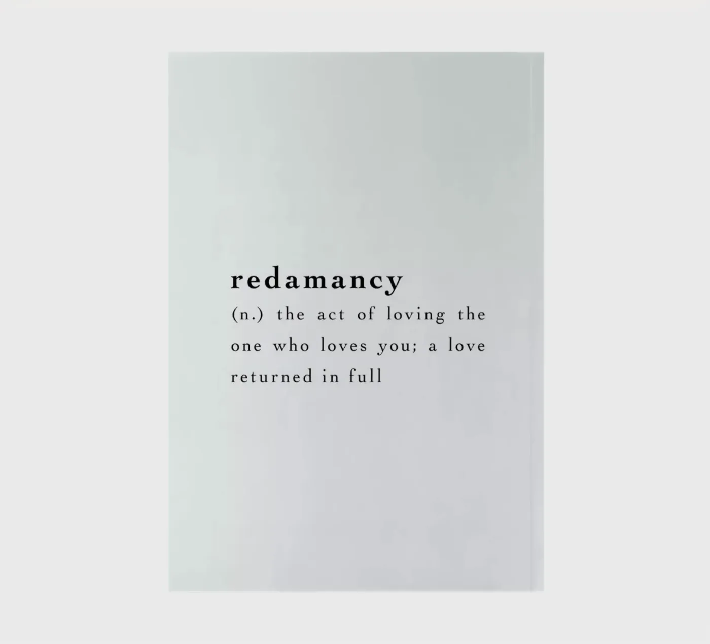 Redamancy notebook by Studio One
