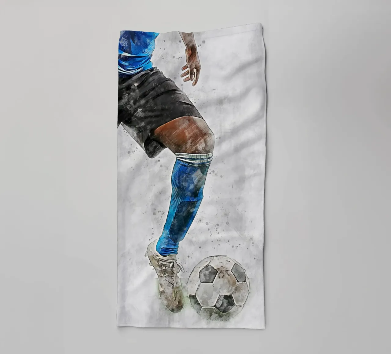 Calcio asciugamano da bagno da Mateo