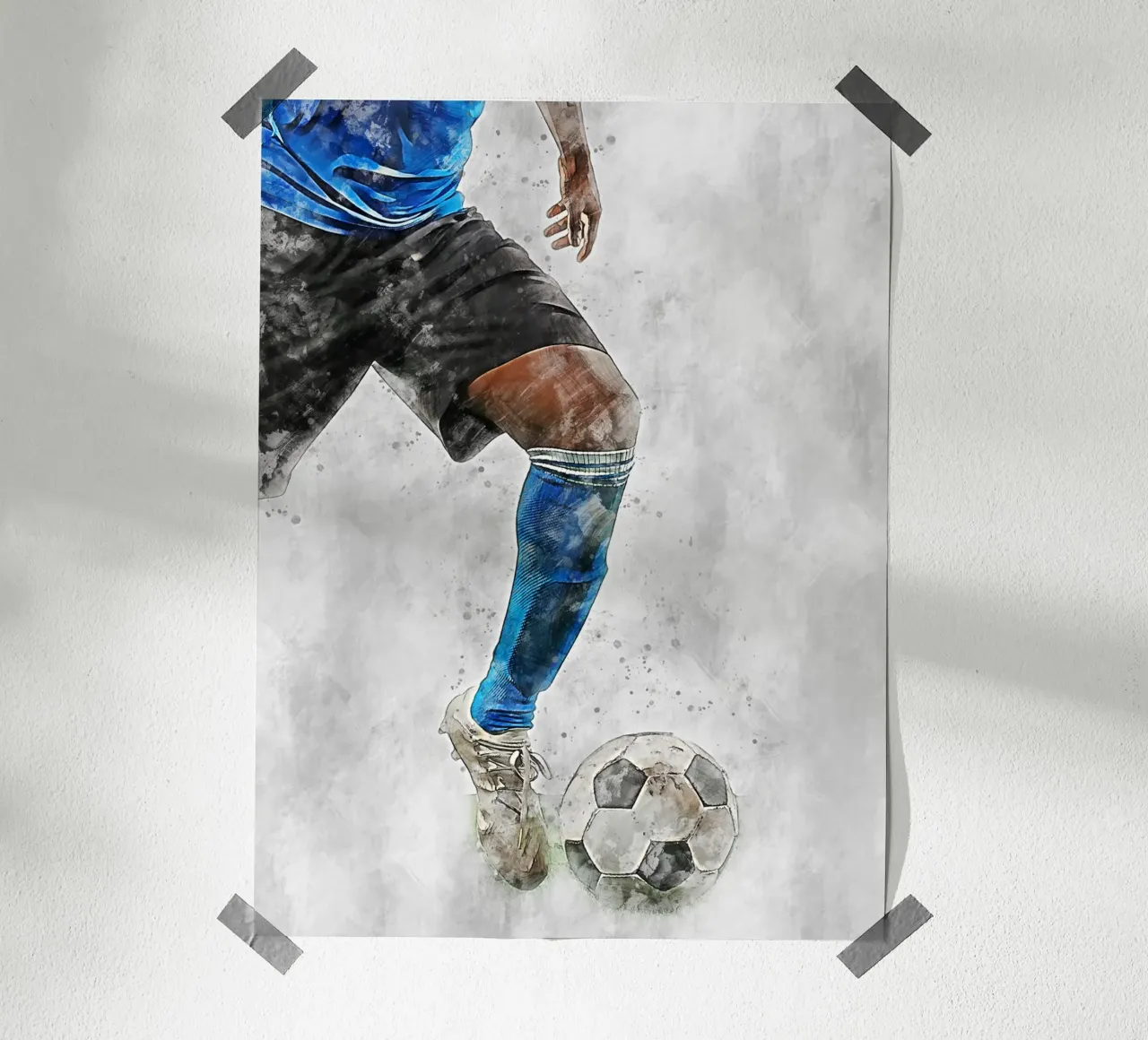 Calcio poster da Mateo