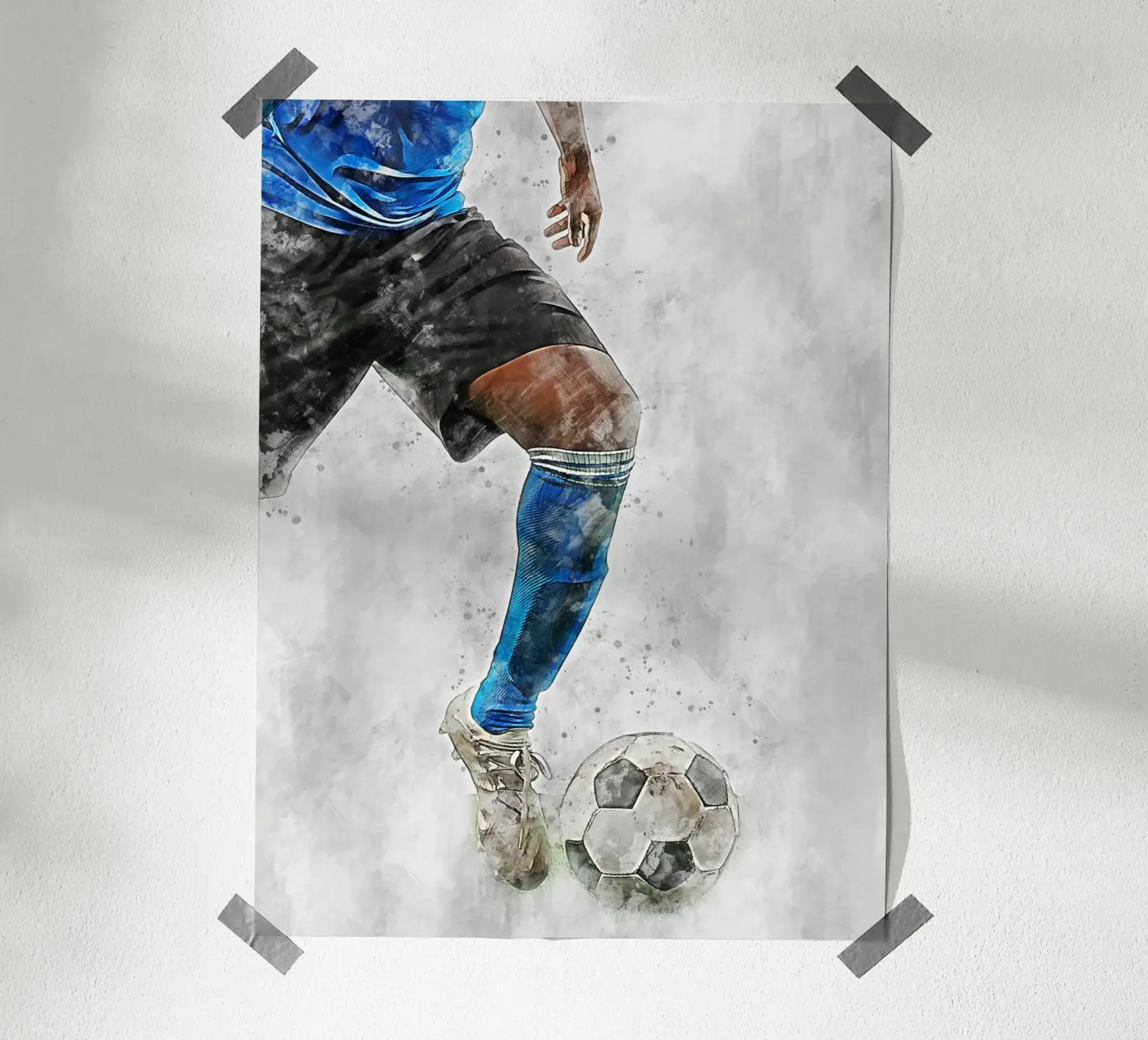 Calcio poster da Mateo
