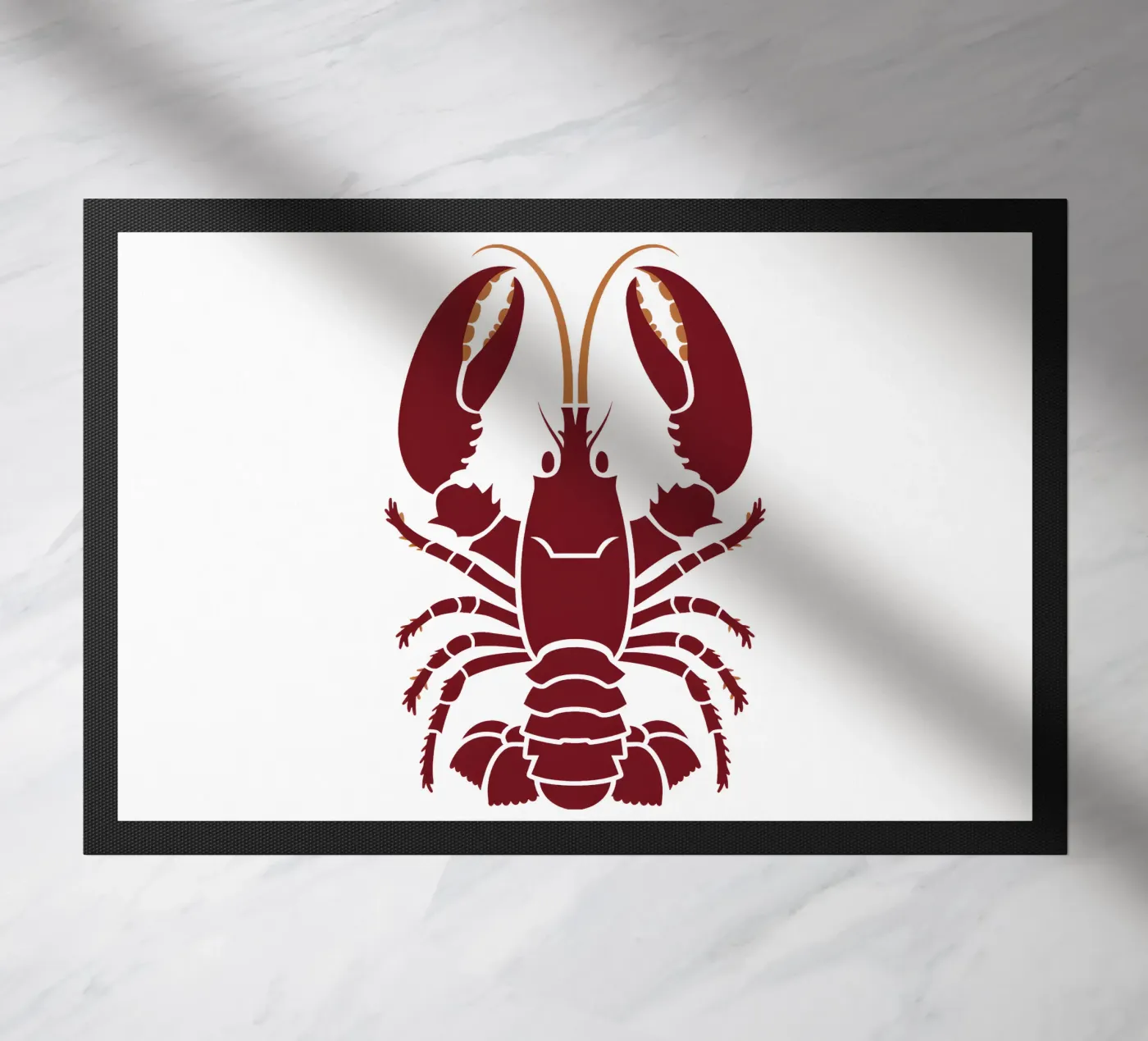 De kreeft deurmat van M-Ulrich-Digital Art