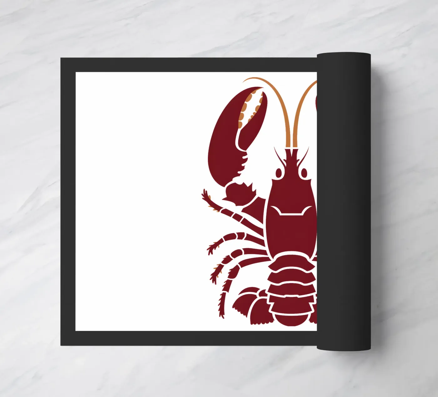 De kreeft deurmat van M-Ulrich-Digital Art