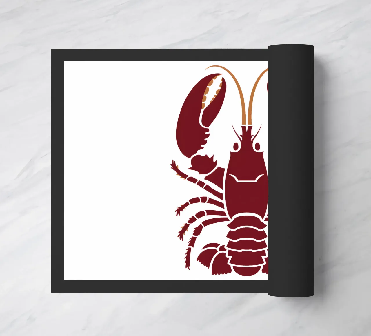 De kreeft deurmat van M-Ulrich-Digital Art