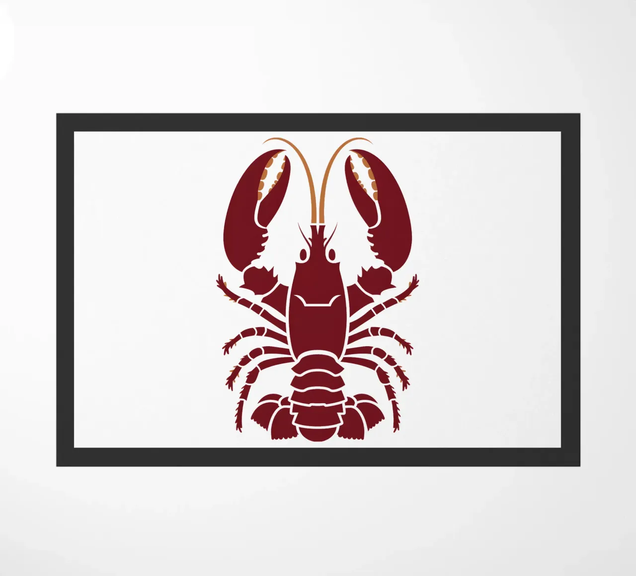 De kreeft deurmat van M-Ulrich-Digital Art