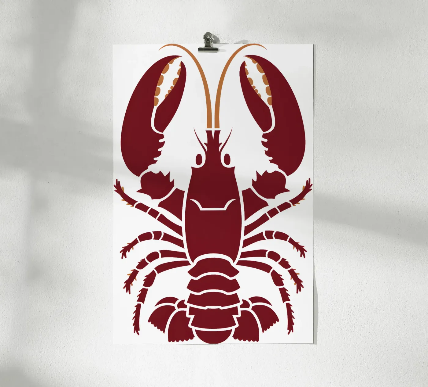 The lobster poster da M-Ulrich-Digital Art