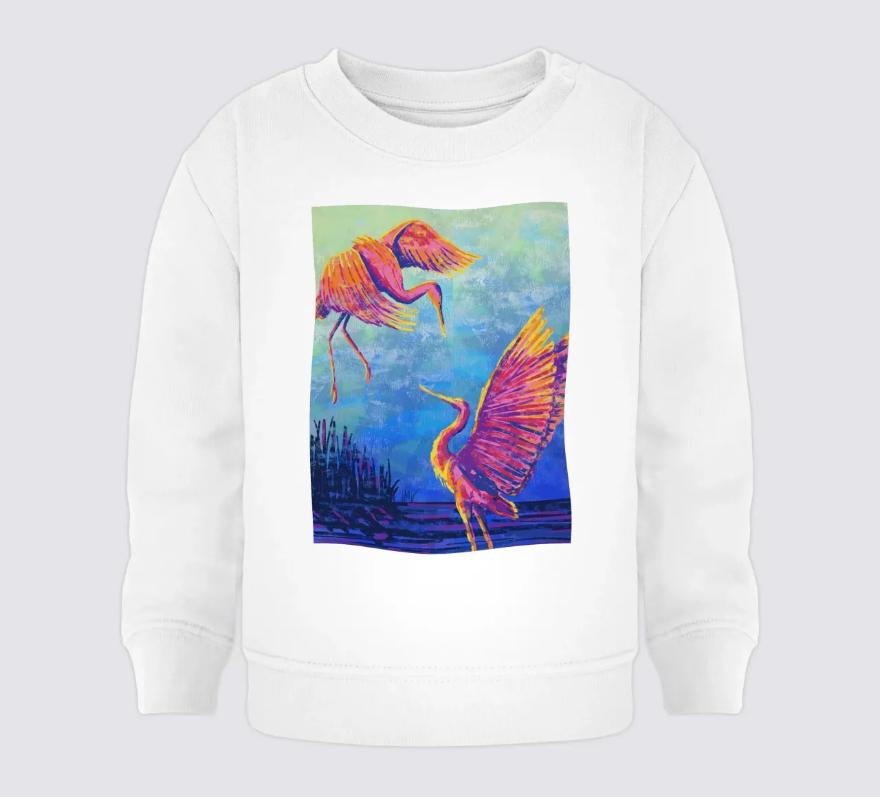 Great Heron #3 felpa neonato da imvartwork - UK