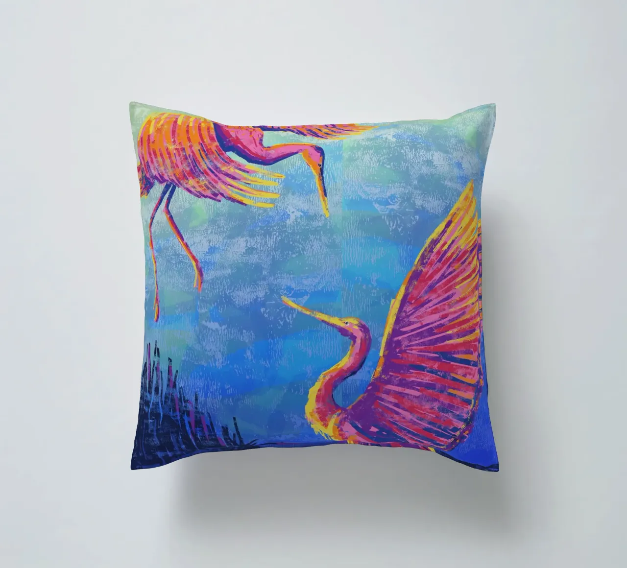 Great Heron #3 cuscino da imvartwork - UK