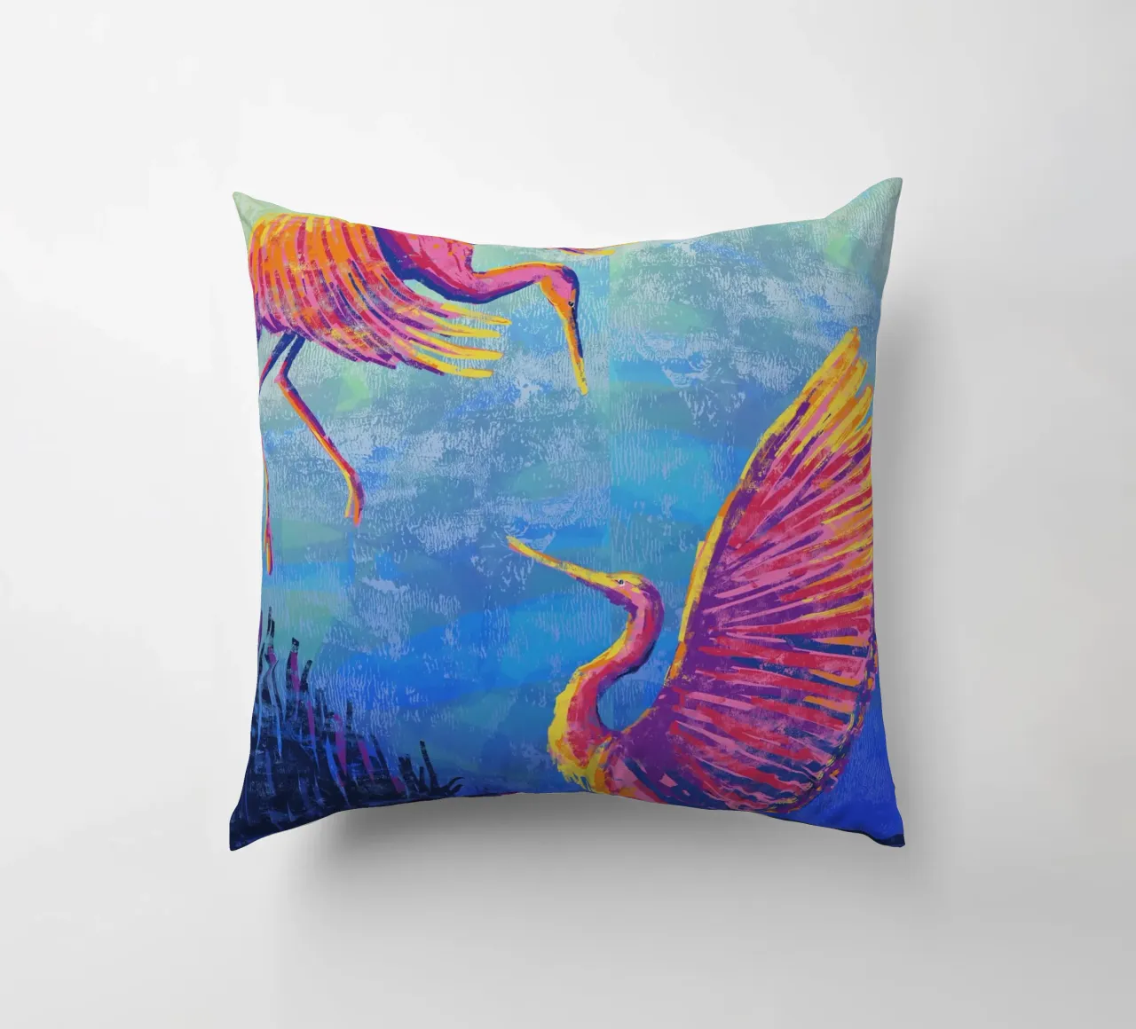 Great Heron #3 cuscino da imvartwork - UK