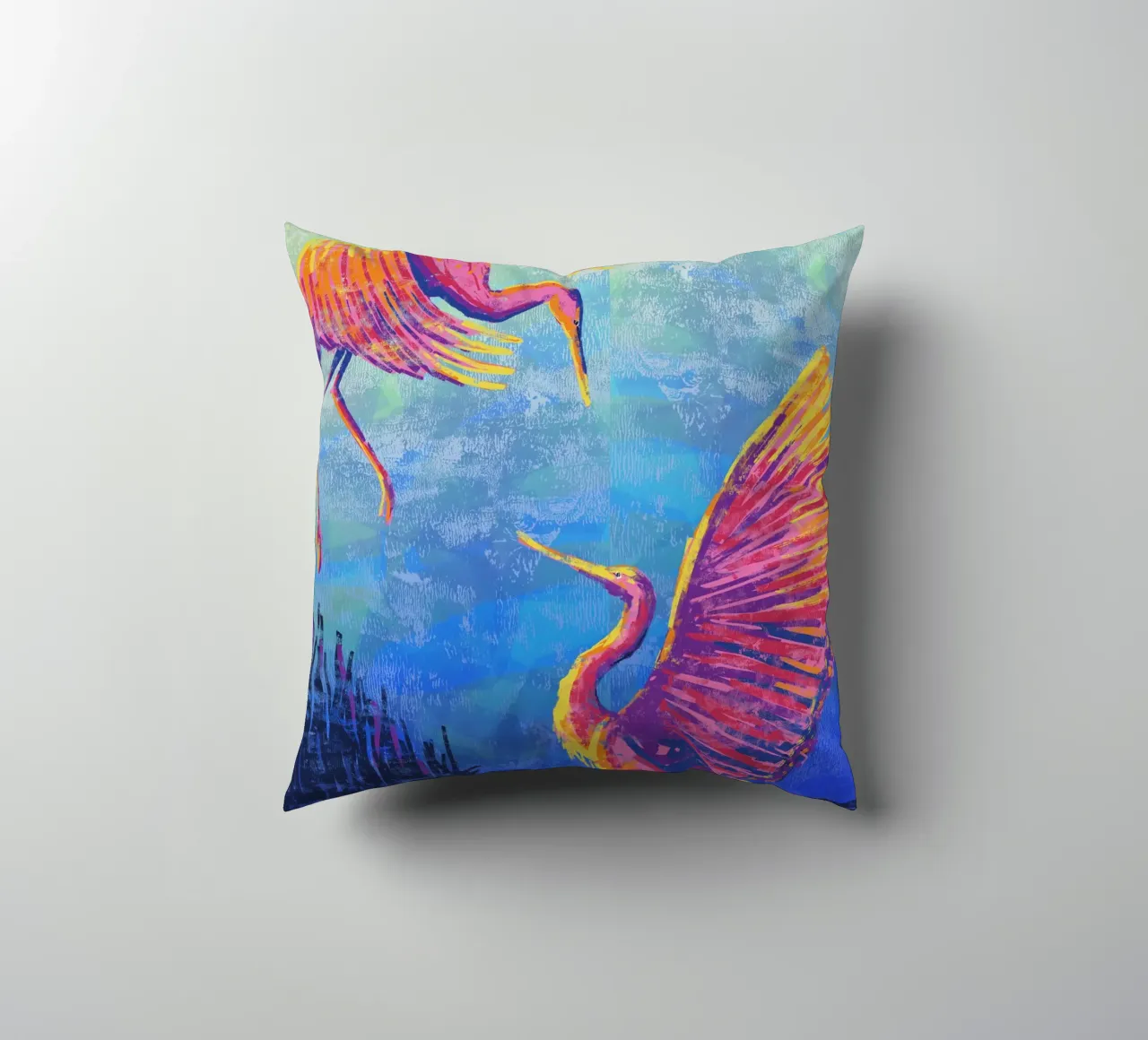 Great Heron #3 cuscino da imvartwork - UK