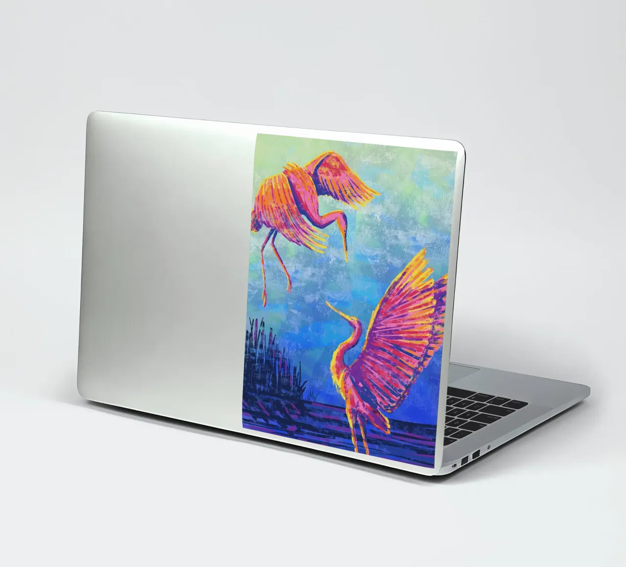 Great Heron #3 sticker by imvartwork - UK