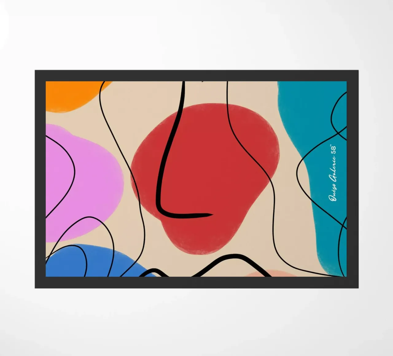 Abstrait Ange zerbino da Mike Leymi
