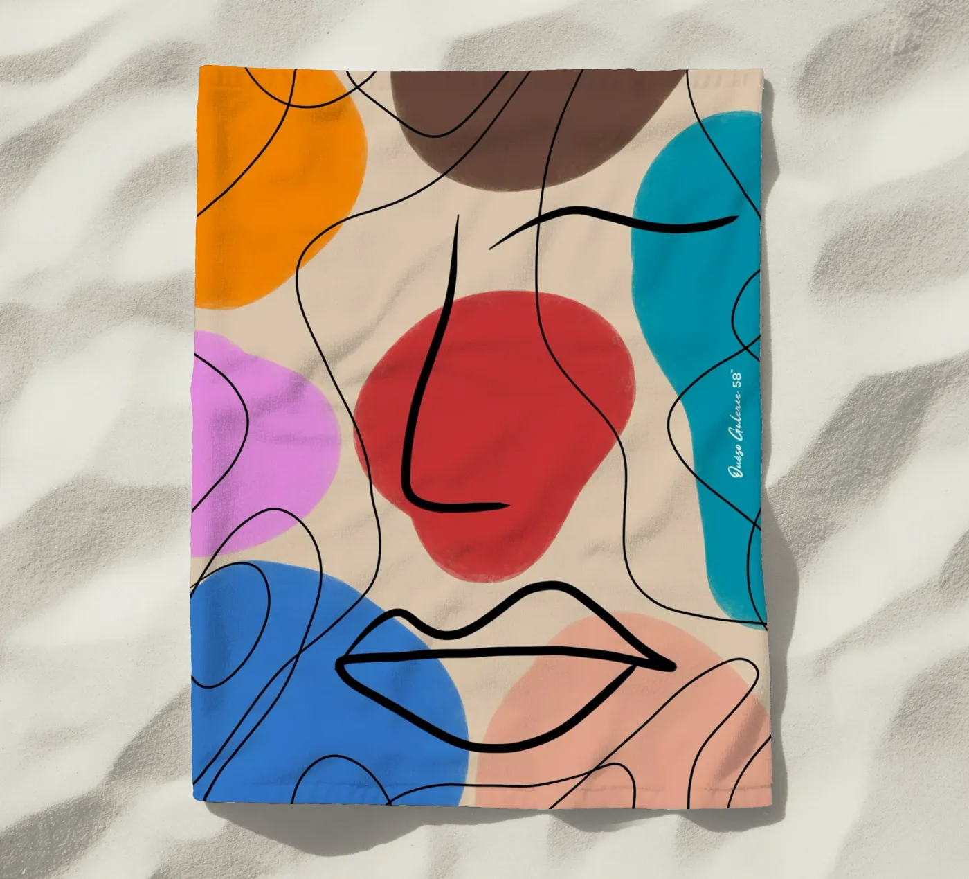 Abstrait Ange telo mare da Mike Leymi