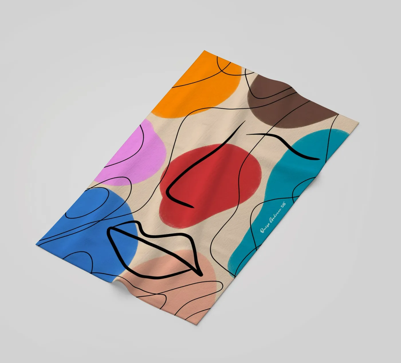 Abstrait Ange telo mare da Mike Leymi