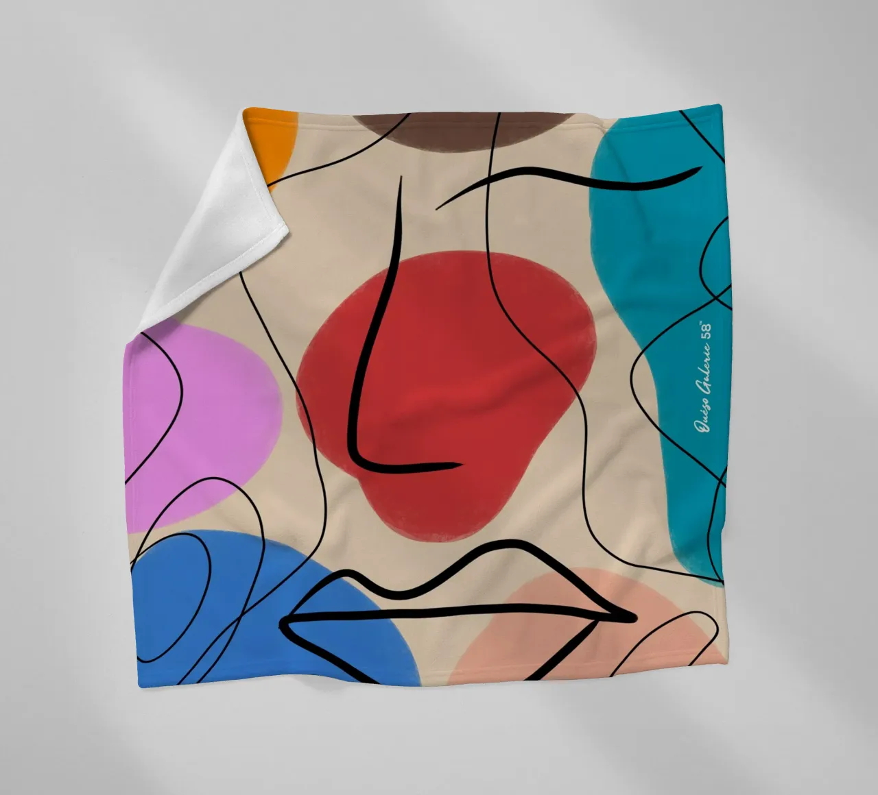 Abstrait Ange coperta in pile da Mike Leymi