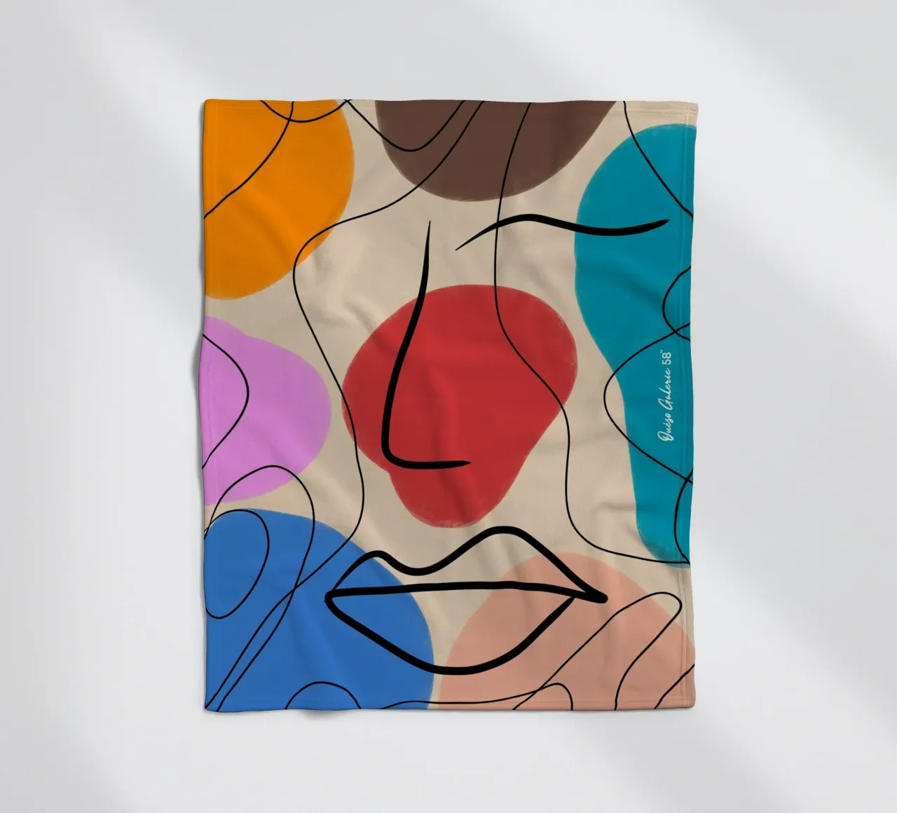 Abstrait Ange coperta in pile da Mike Leymi