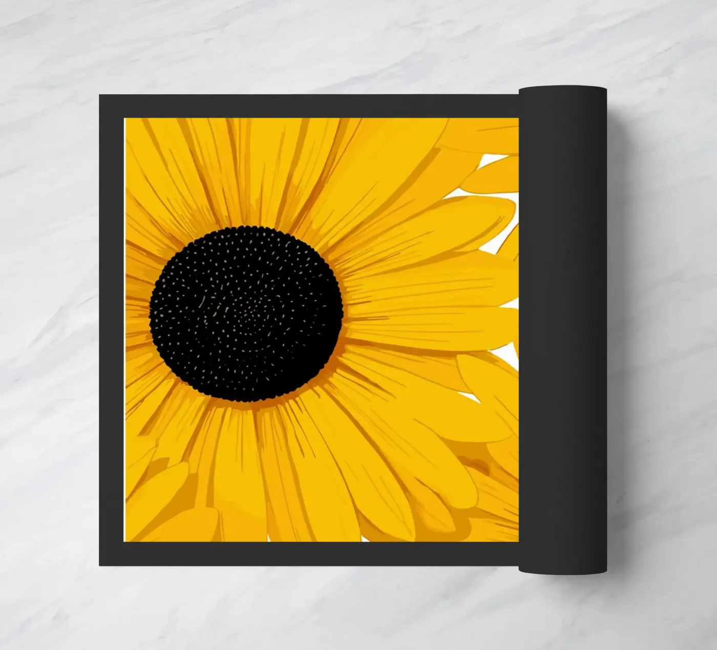 Sunflower Bliss doormat by LisaArtes