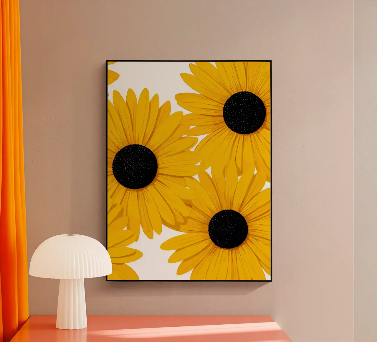 Sunflower Bliss plexiglass da LisaArtes