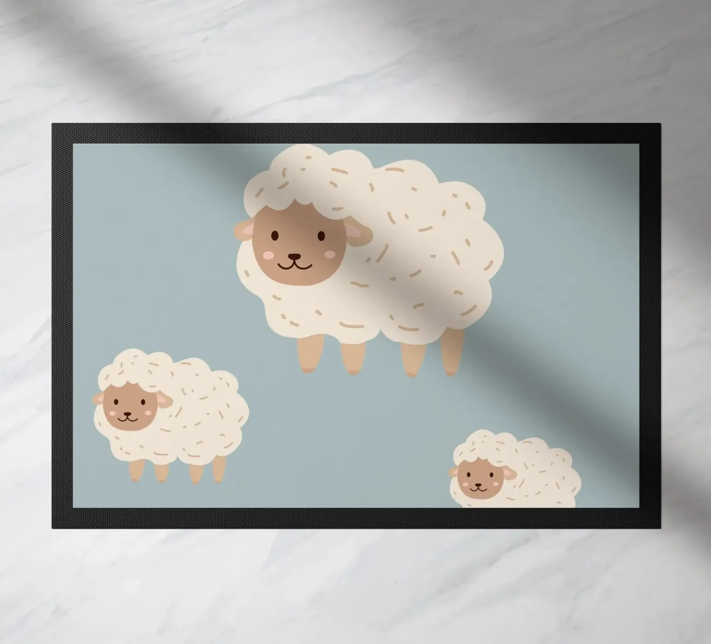 Pecore contate - Blu zerbino da Little Moon & Co