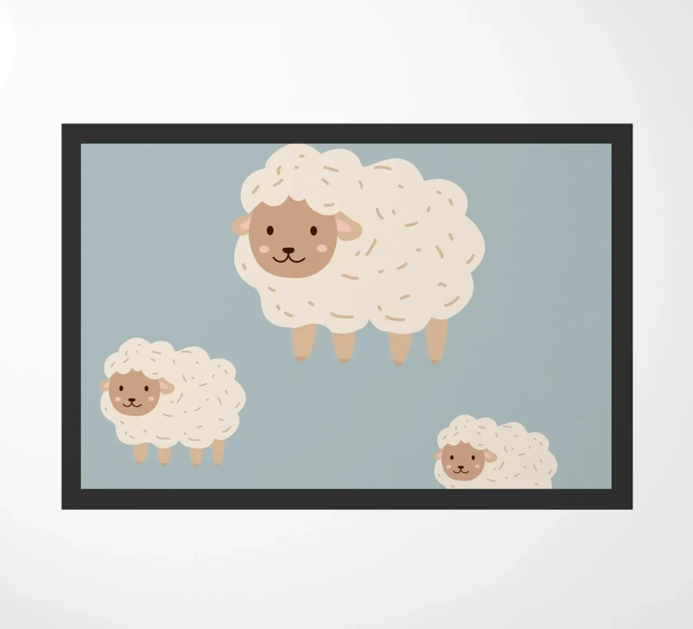 Pecore contate - Blu zerbino da Little Moon & Co