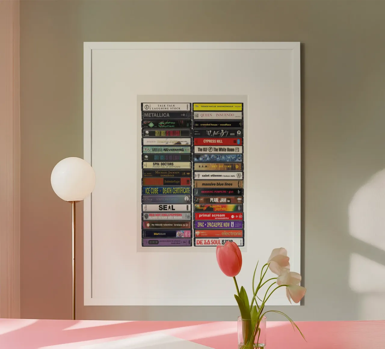 Musica del 2000 - Idea regalo per il 25° compleanno - Nato nel 2000 poster da MrMustardPrints