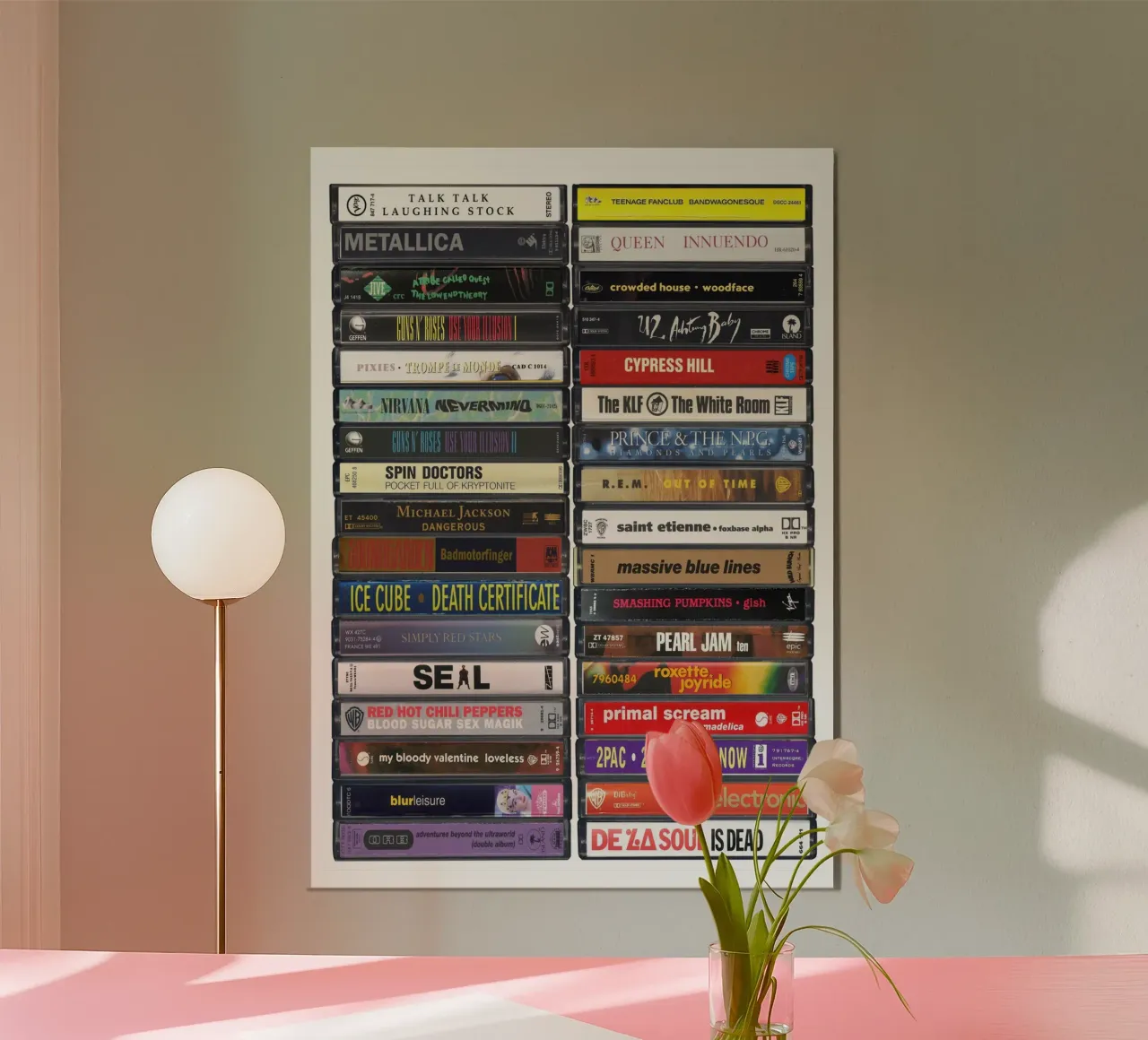 Musica del 2000 - Idea regalo per il 25° compleanno - Nato nel 2000 poster da MrMustardPrints