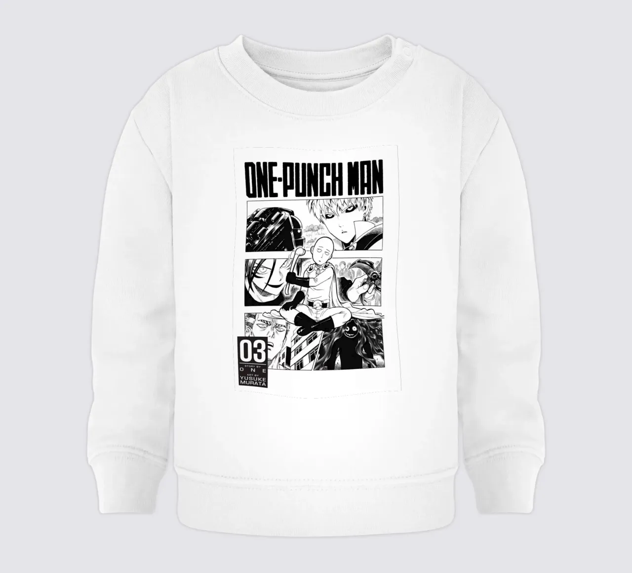 Art Design Classic - One Punch Man felpa neonato da igoshartwrks