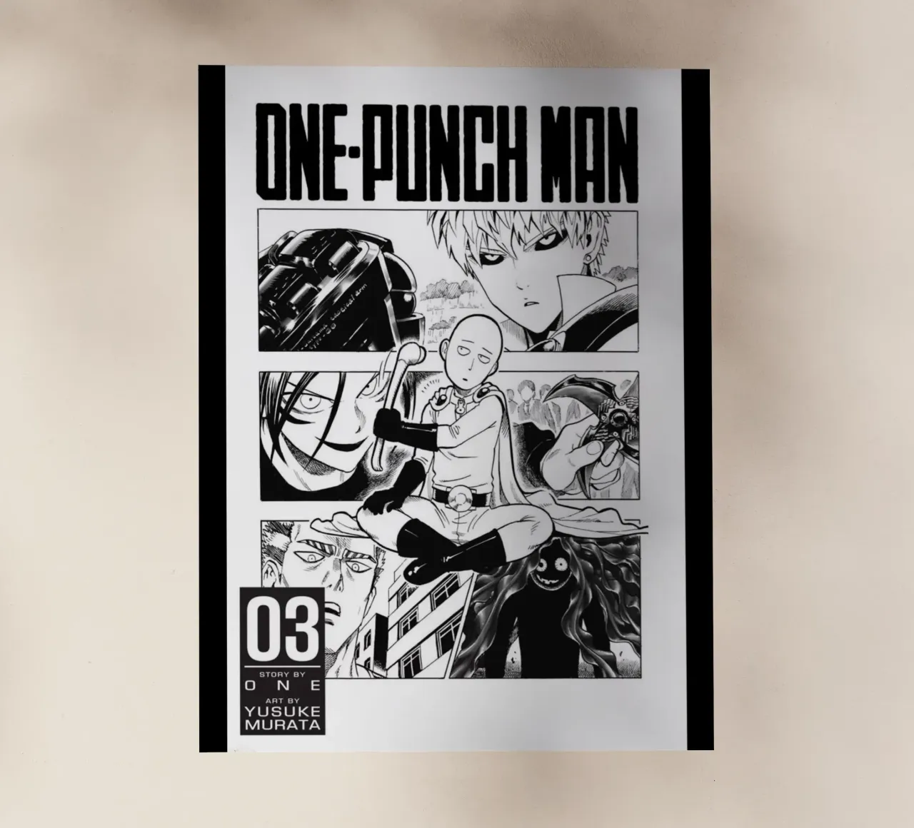 Art Design Classic - One Punch Man pellicola backlit da igoshartwrks