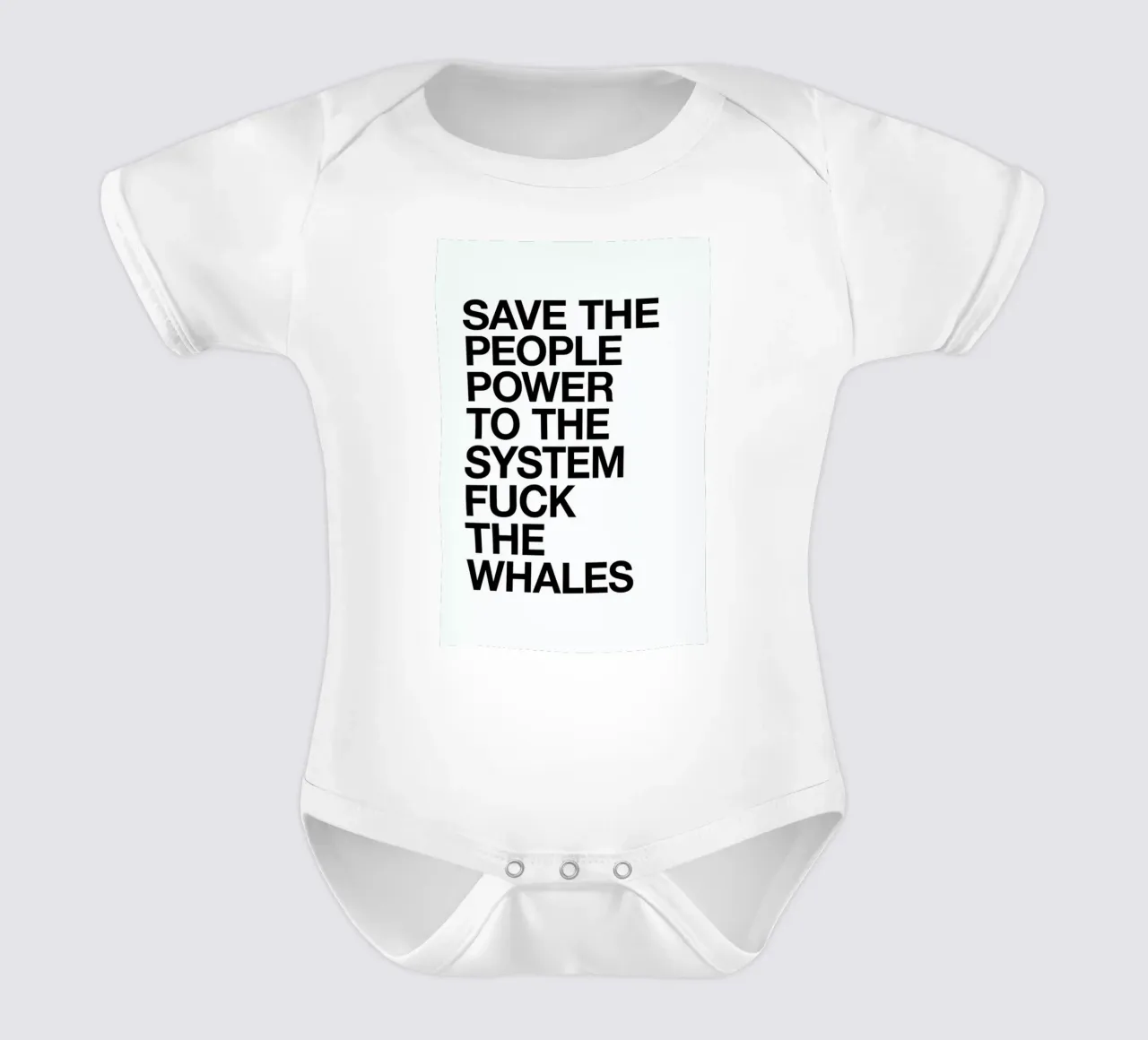 Hippie Advice Kurzarm Babybody von Studio One