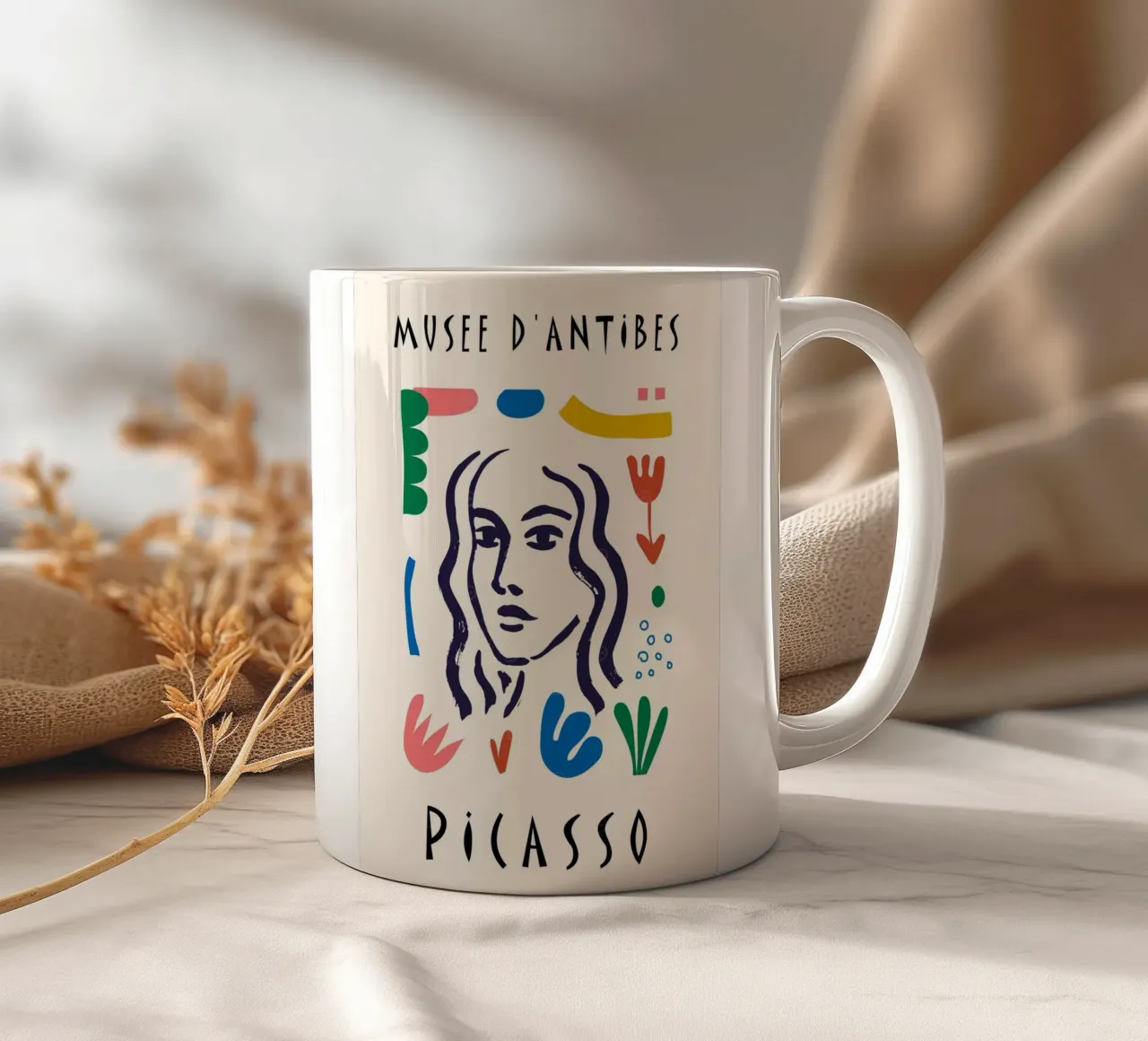 museo picasso di antibes tazza in ceramica da eternal nino