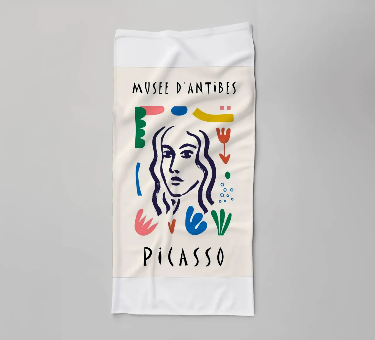 museo picasso di antibes asciugamano da bagno da eternal nino