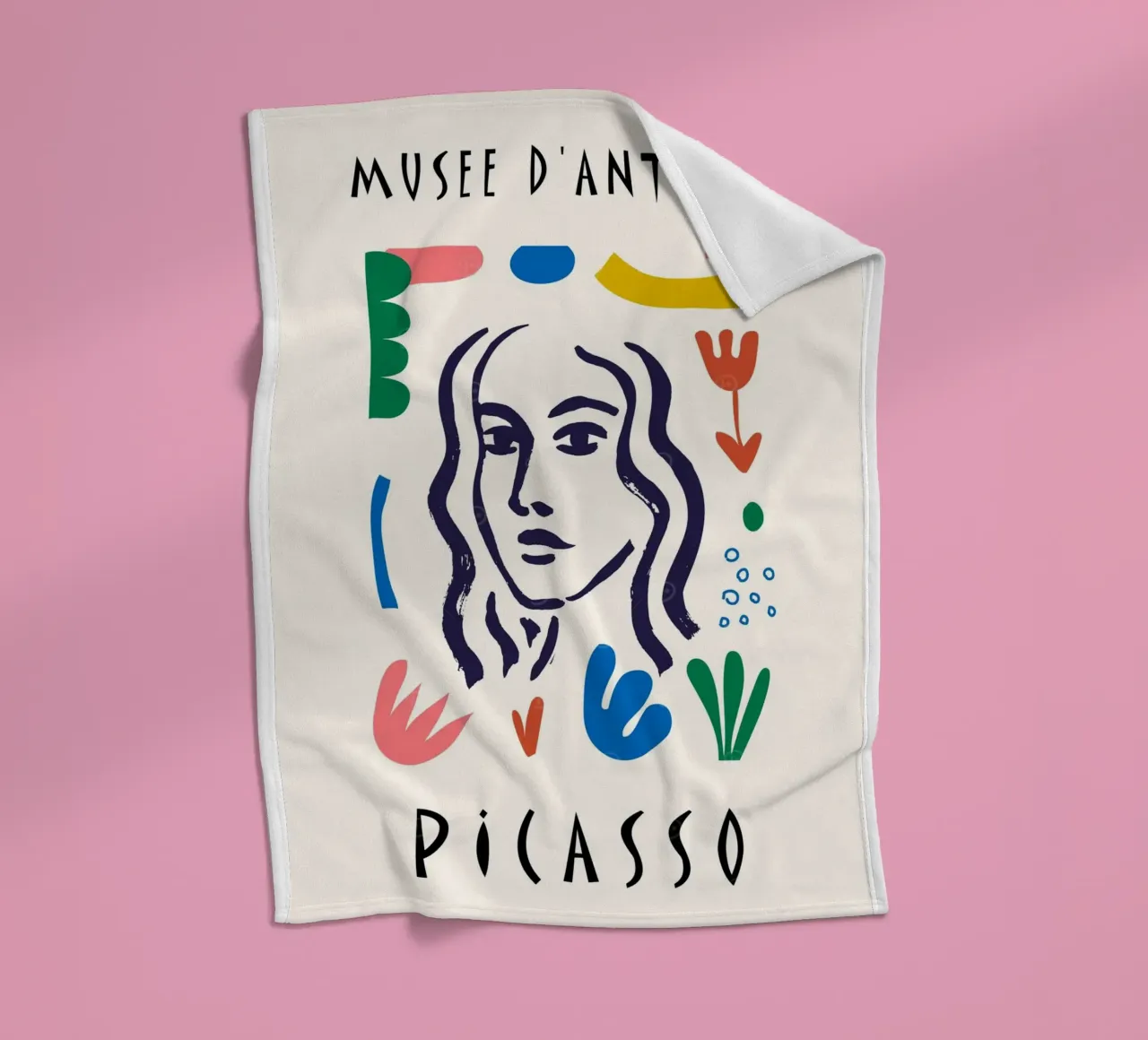 museo picasso di antibes coperta in pile da eternal nino