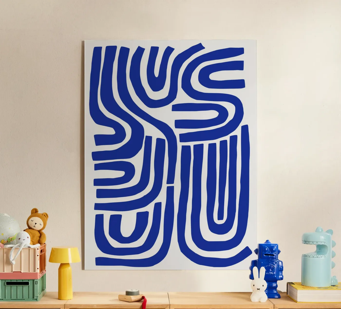 Blu senza titolo plexiglass da Little Dean