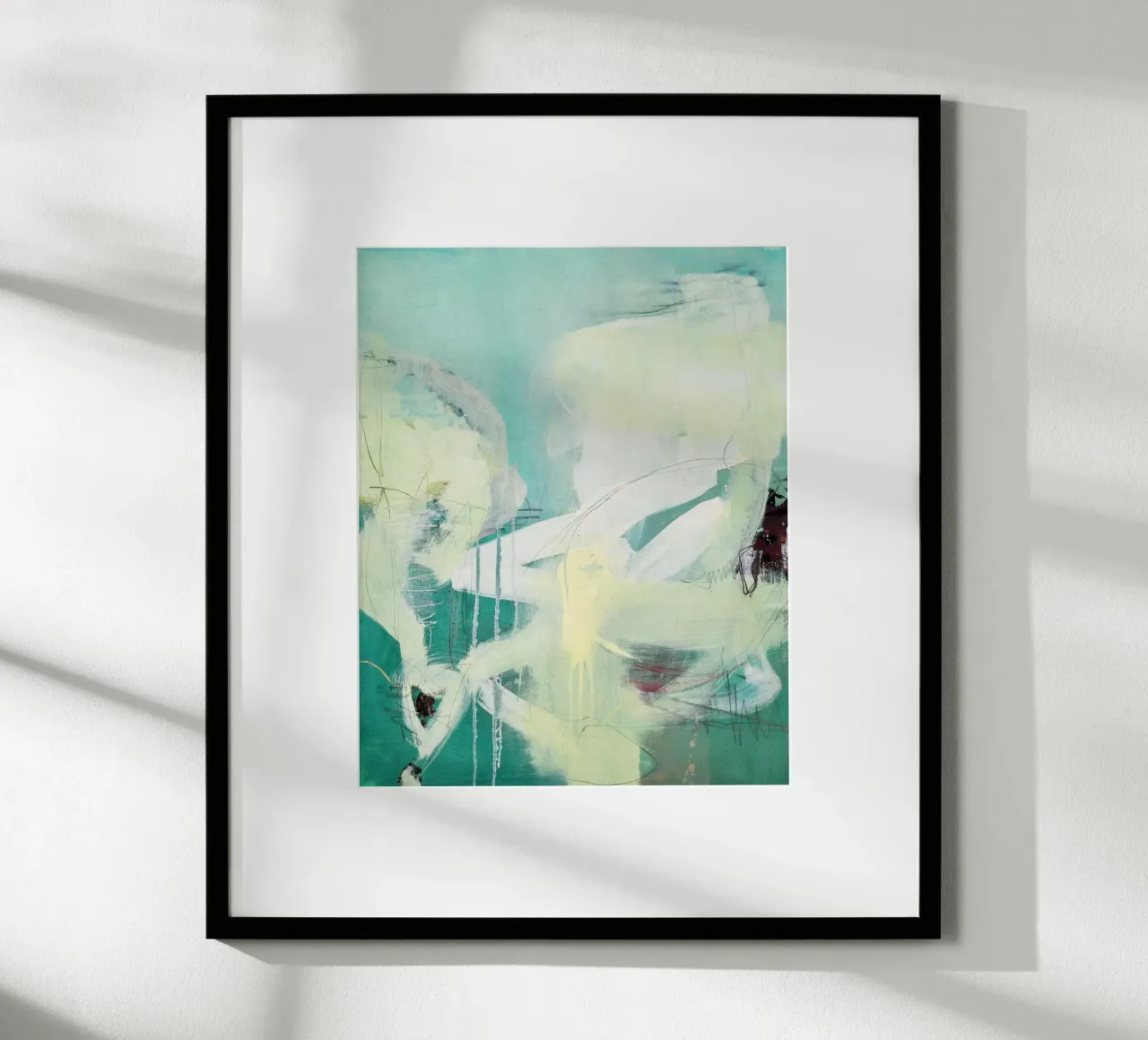 flourishing green carta hahnemühle da IRIS LEHNHARDT FINE ART