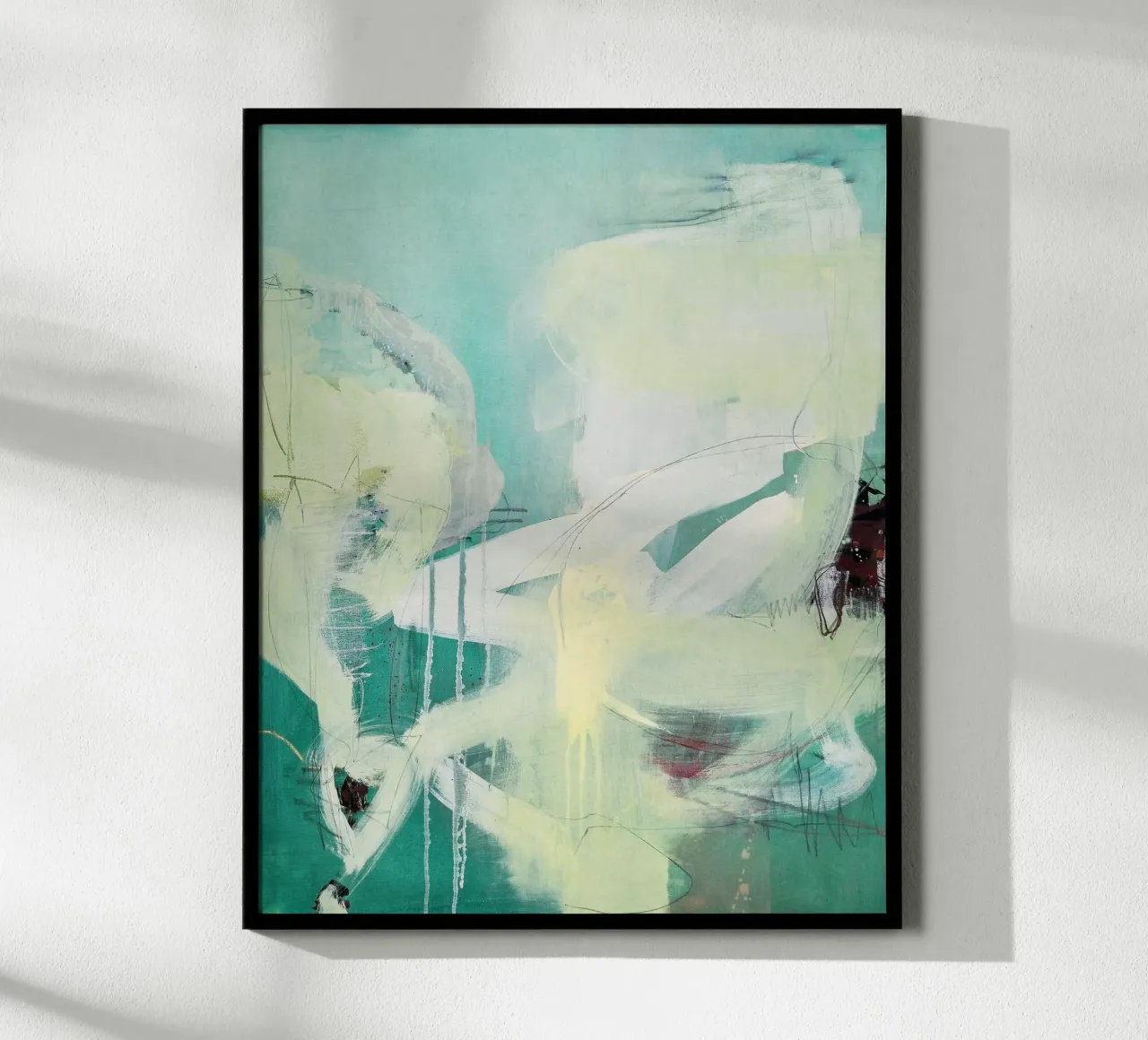 flourishing green carta hahnemühle da IRIS LEHNHARDT FINE ART