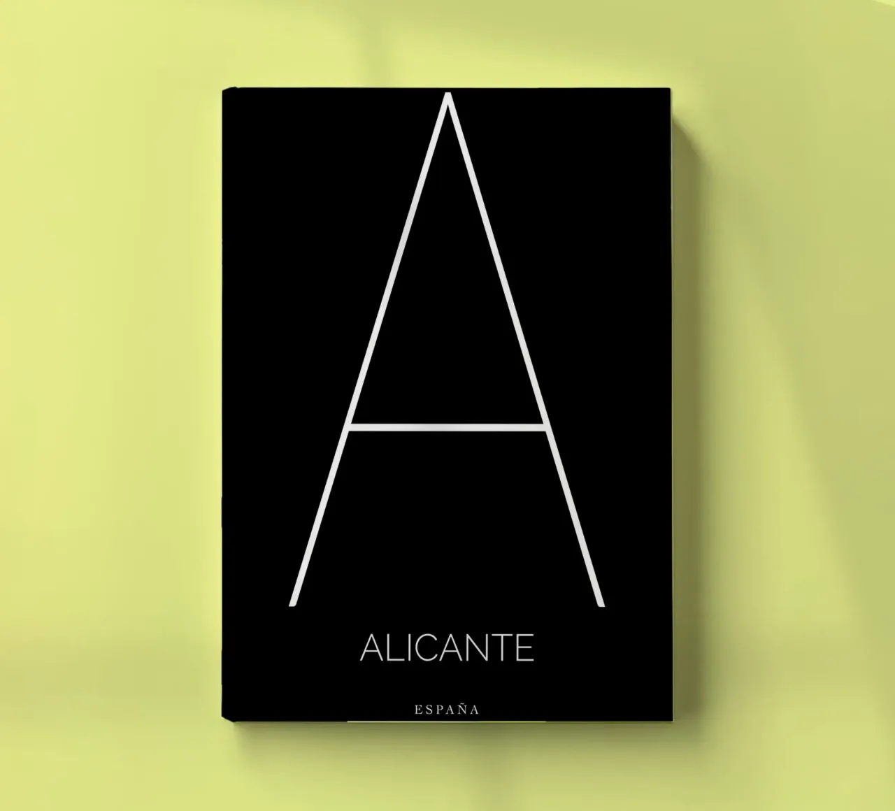 ALICANTE - nero notebook by CityLights