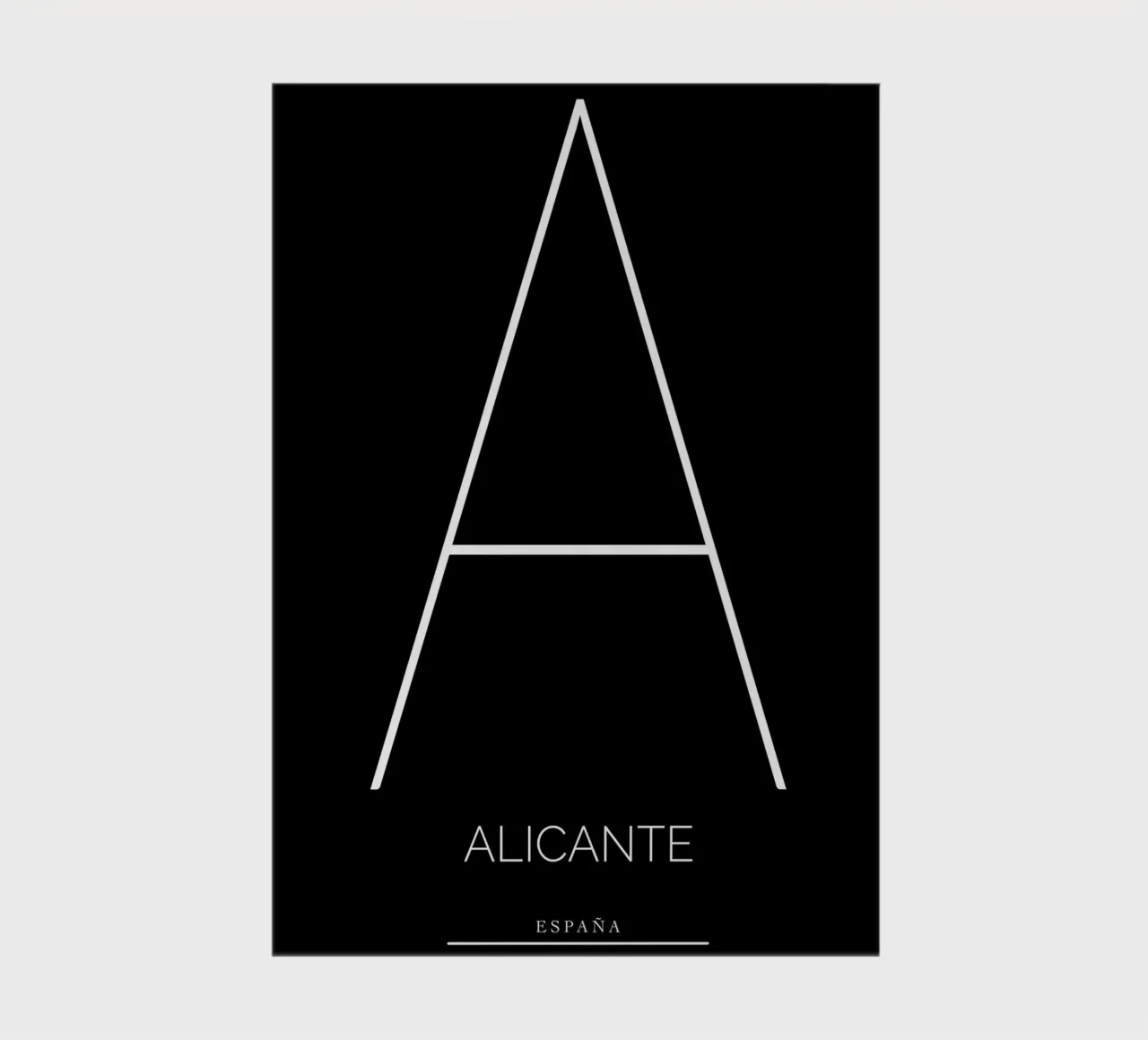 ALICANTE - nero notebook by CityLights