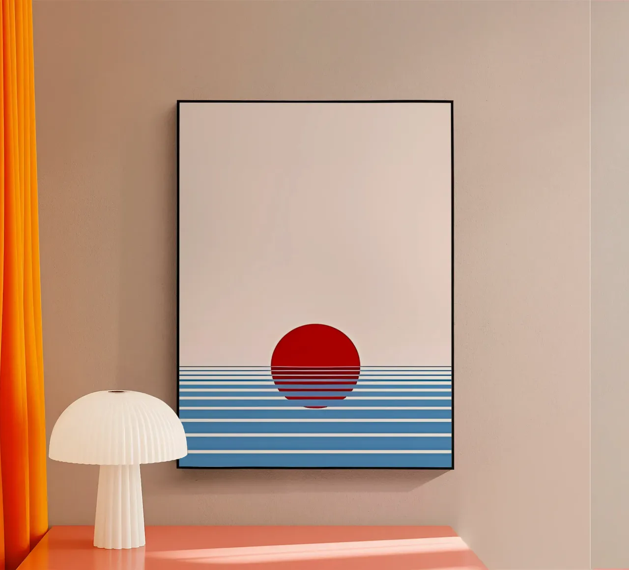 Sunset plexiglass da Alexander Wilson