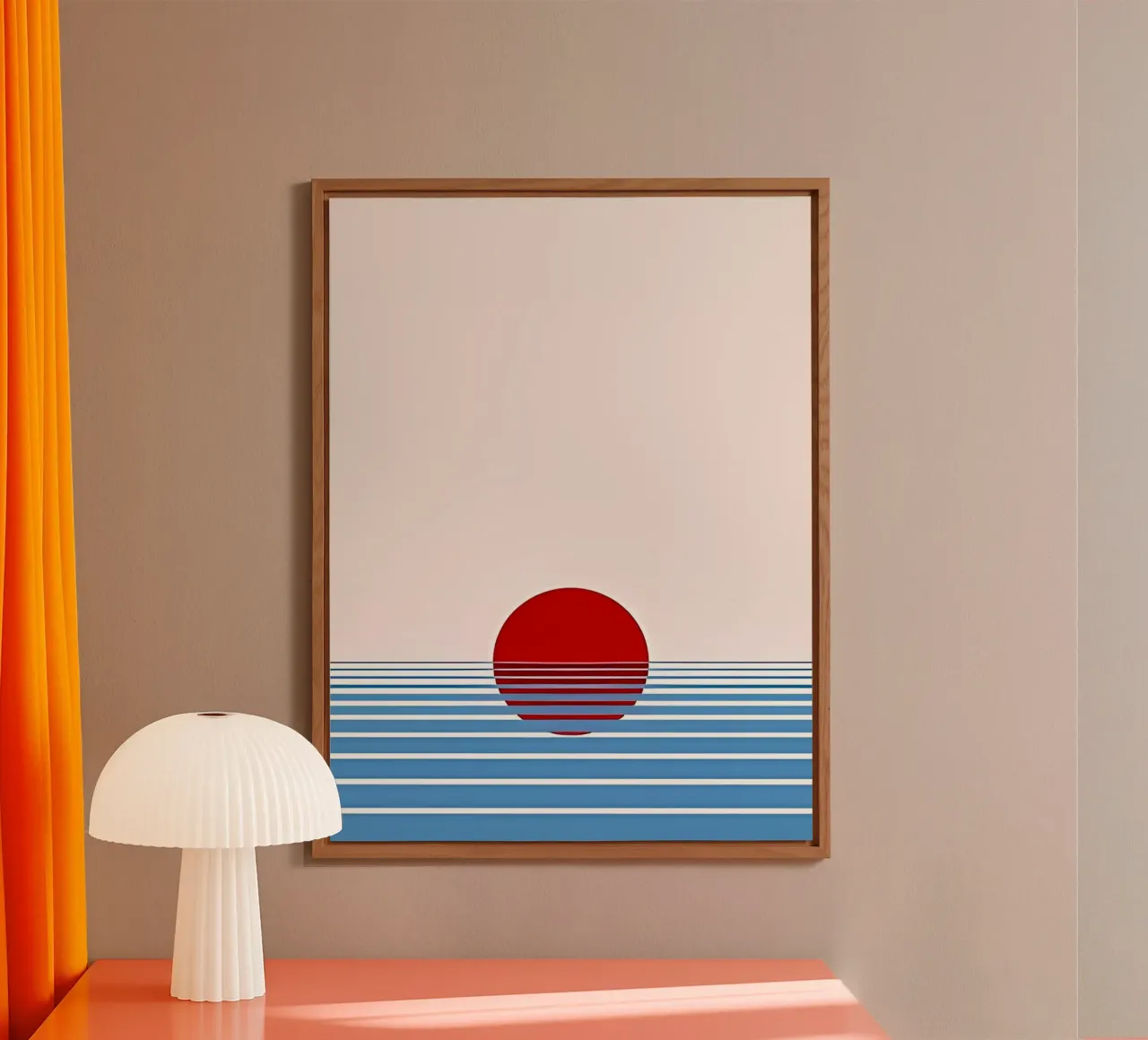 Sunset alluminio dibond da Alexander Wilson
