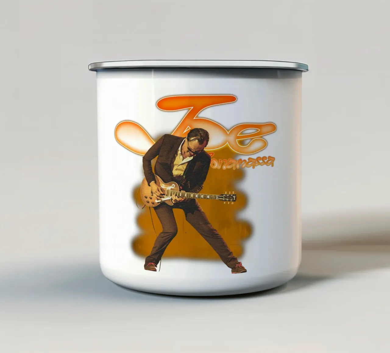 Joe Bonamassa Gitarrist Classic tazza in smalto da mannys_artt