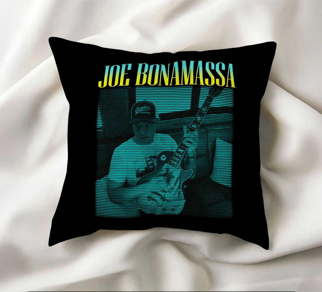 Joe Bonamassa musicista classico cuscino da mannys_artt