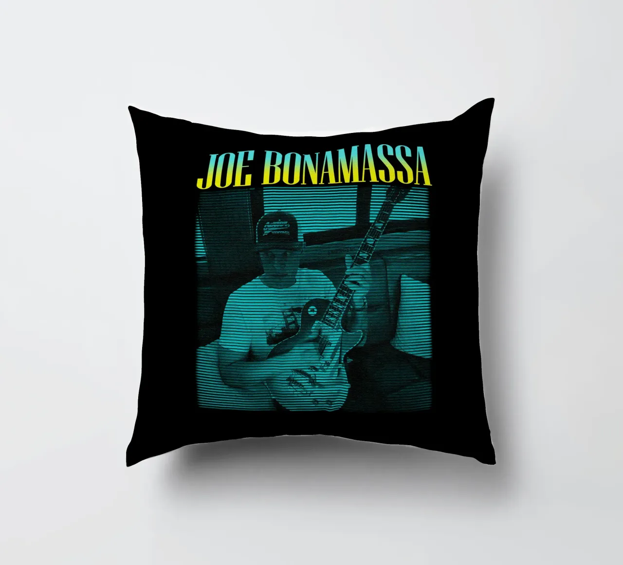 Joe Bonamassa musicista classico cuscino da mannys_artt