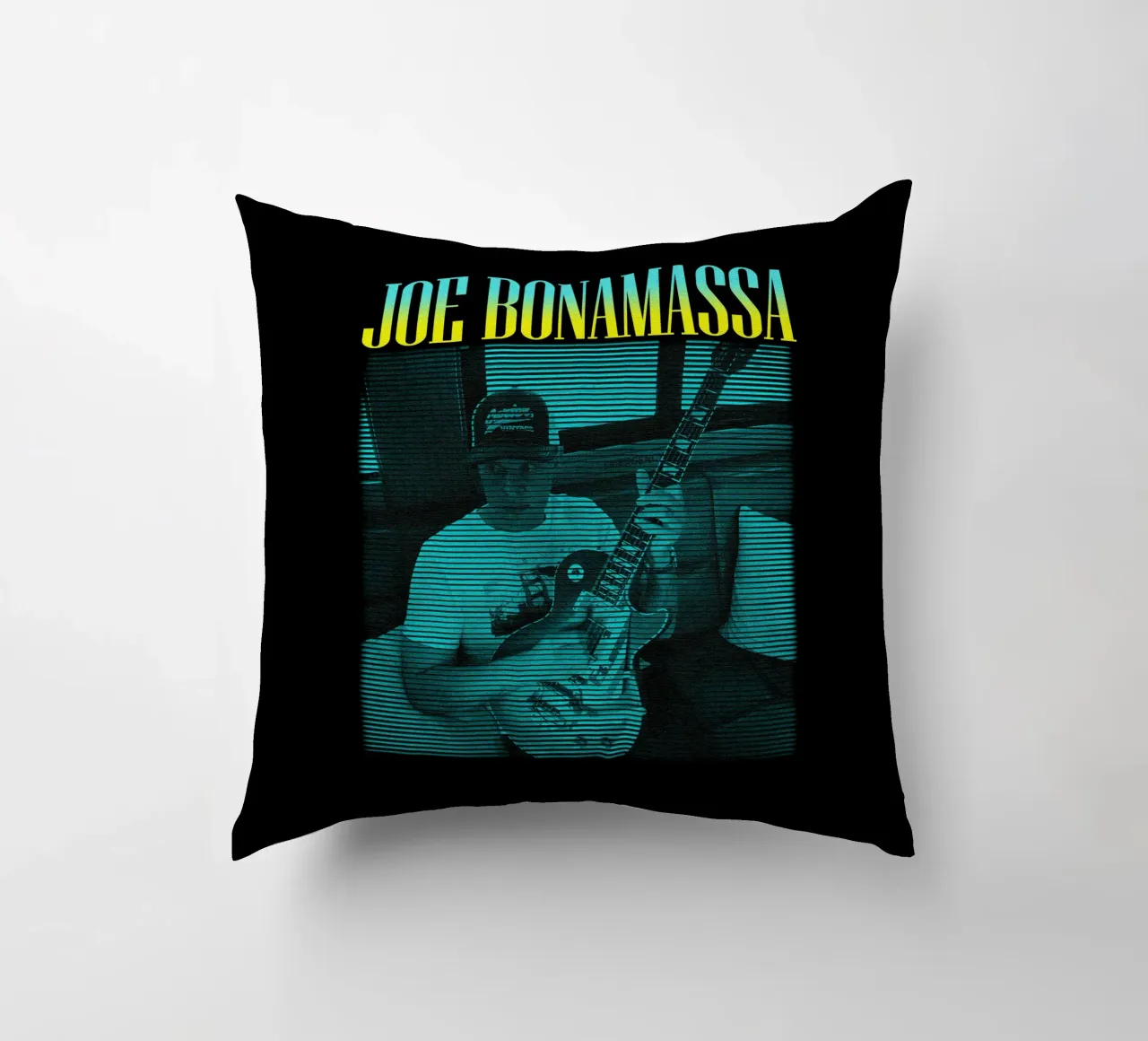 Joe Bonamassa musicista classico cuscino da mannys_artt