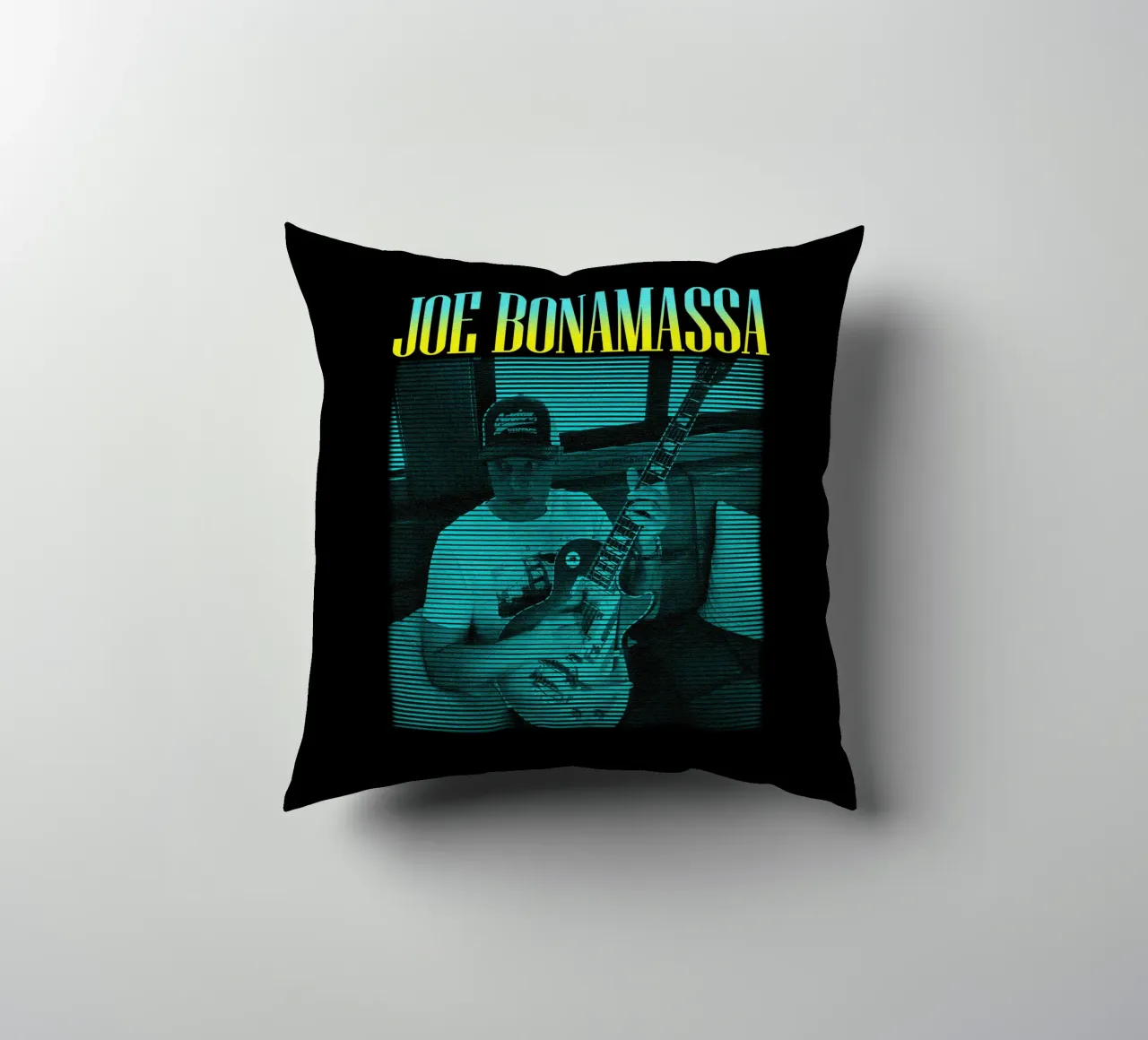 Joe Bonamassa musicista classico cuscino da mannys_artt