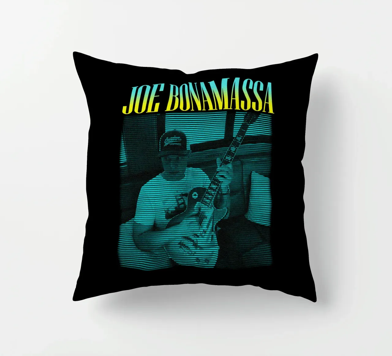 Joe Bonamassa musicista classico cuscino da mannys_artt